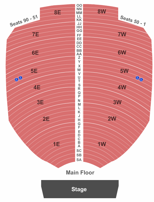 Des Moines Civic Center SIX Seating Chart
